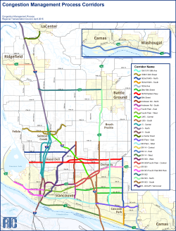 CMS Corridors map